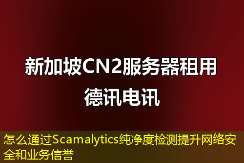 怎么通過Scamalytics純凈度檢測(cè)提升網(wǎng)絡(luò)安全和業(yè)務(wù)信譽(yù)