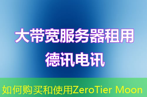 如何購(gòu)買和使用ZeroTier Moon