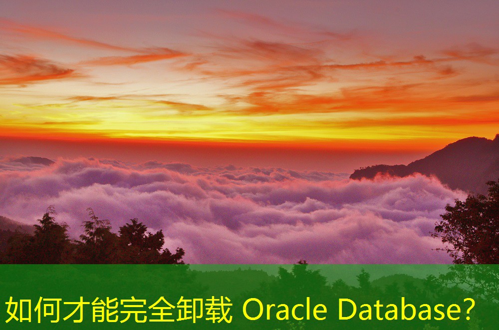 如何才能完全卸載 Oracle Database？