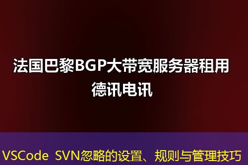 VSCode SVN忽略的設(shè)置、規(guī)則與管理技巧