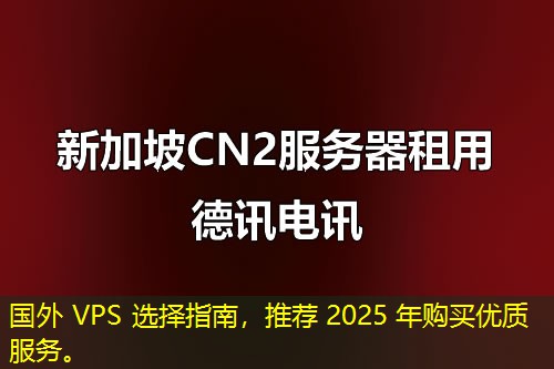 國外 VPS 選擇指南，推薦 2025 年購買優(yōu)質服務。